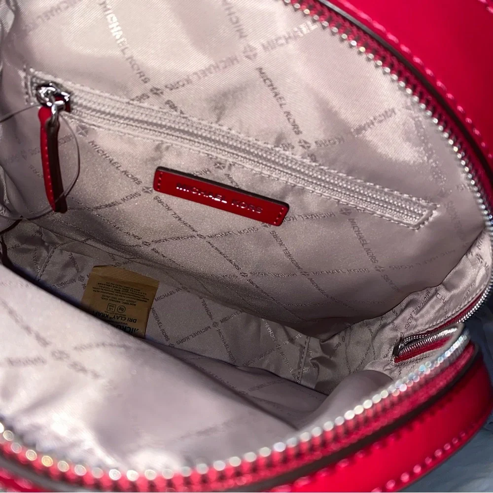 MK 🩷 Michael Kors Backpack NWT raspberry - Picture 8 of 16